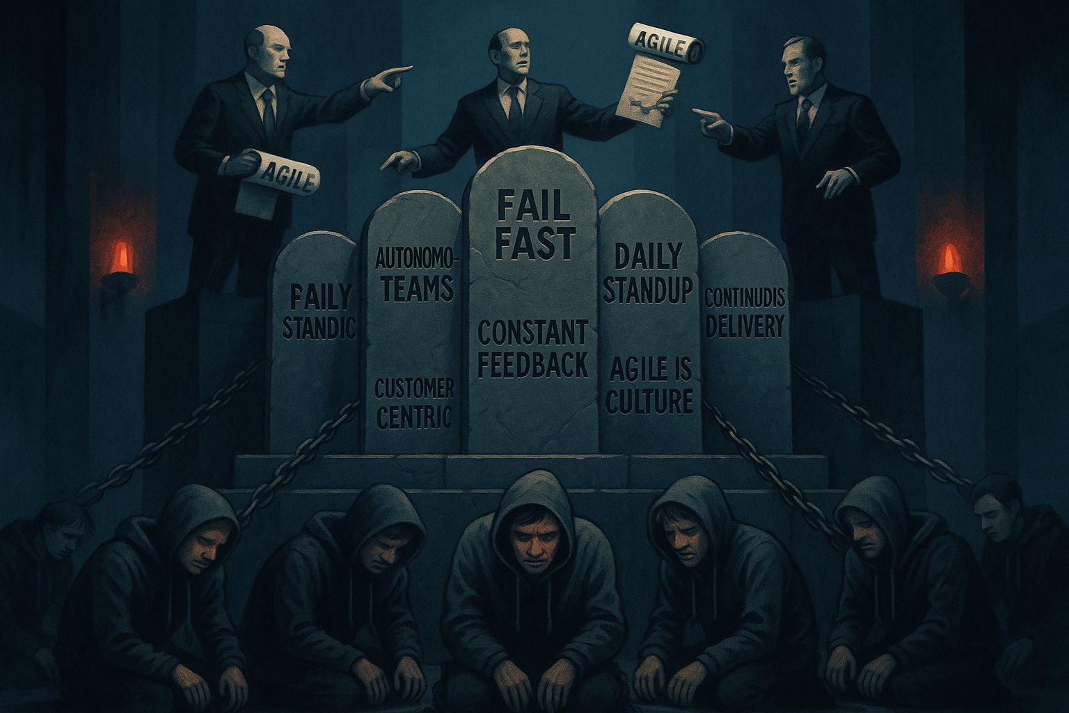 Os 7 Dogmas do Agile: A Fé Cega Que Matou a Engenharia