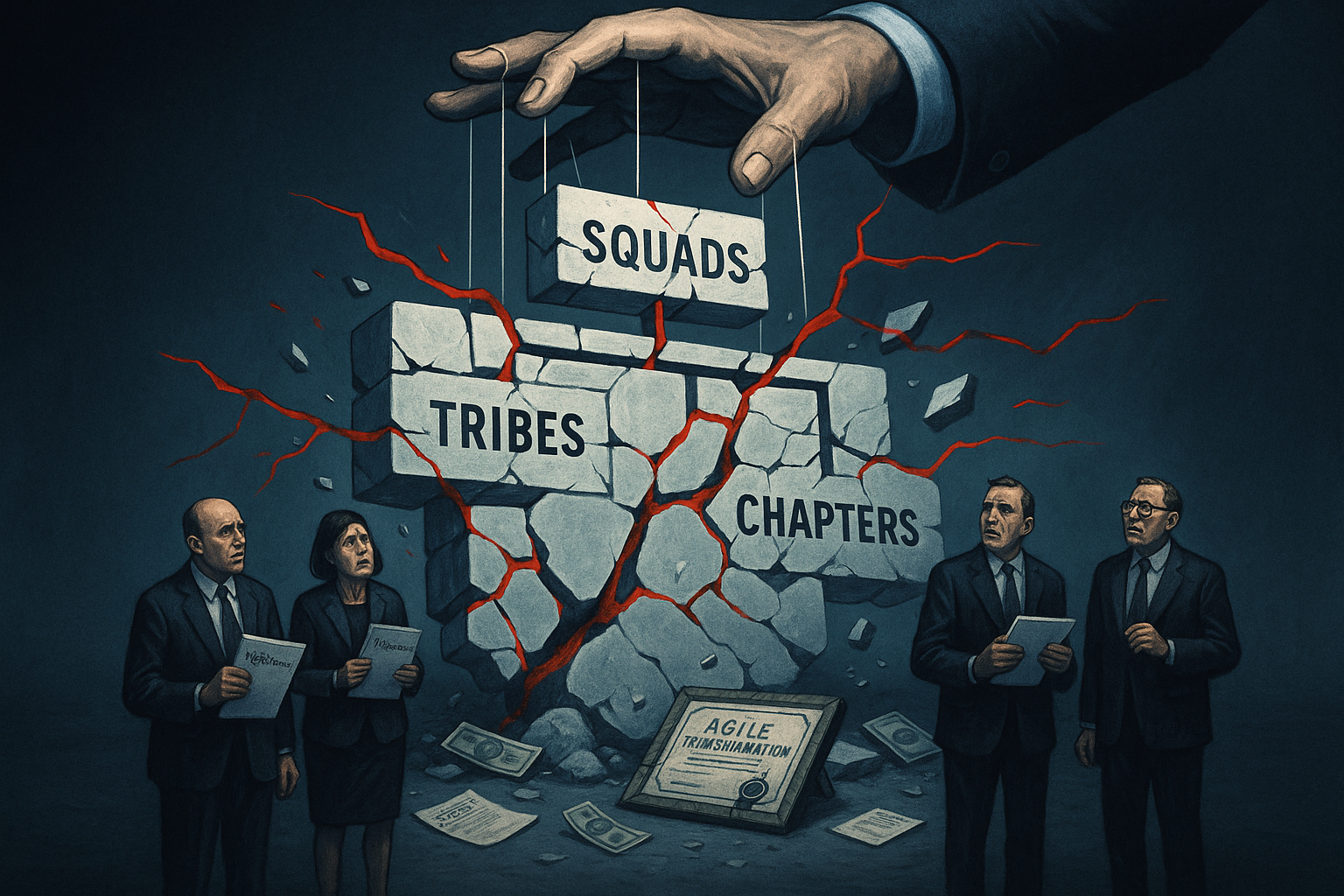 O Spotify Model Falhou? A Verdade Sobre Squads, Tribes e o Paradoxo da Autonomia Corporativa